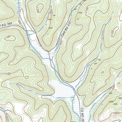United States Geological Survey Spring Mountain, OH (2023, 24000-Scale) digital map