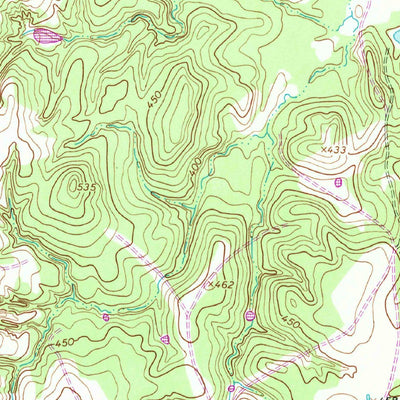 United States Geological Survey Spring Seat, TX (1964, 24000-Scale) digital map