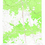 United States Geological Survey Spring, TX (1960, 24000-Scale) digital map