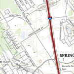 United States Geological Survey Spring, TX (2023, 24000-Scale) digital map