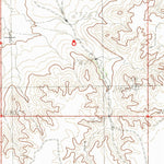 United States Geological Survey Spring Valley East, MT (1983, 24000-Scale) digital map