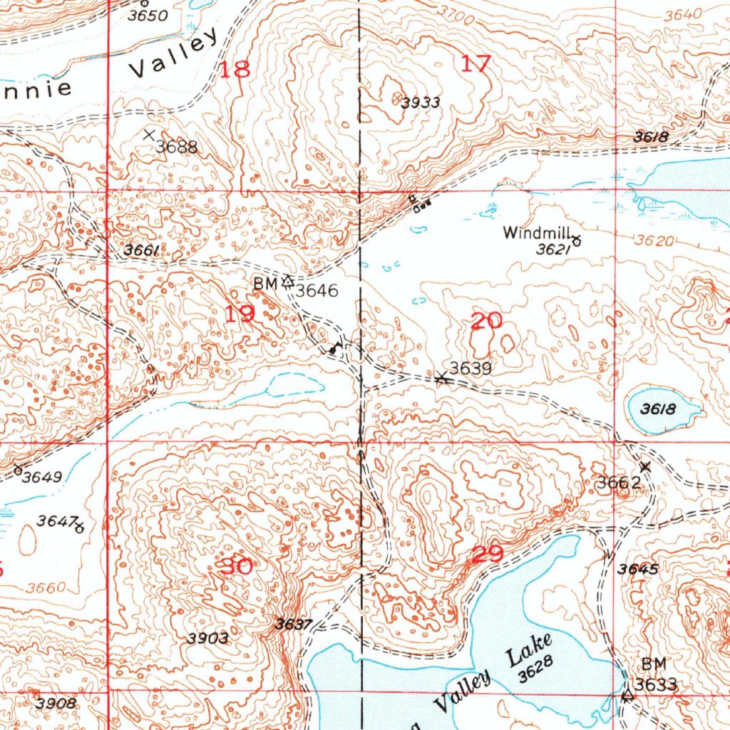 Spring Valley, NE (1948, 62500-Scale) Map by United States Geological ...