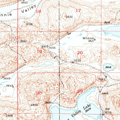 United States Geological Survey Spring Valley, NE (1948, 62500-Scale) digital map