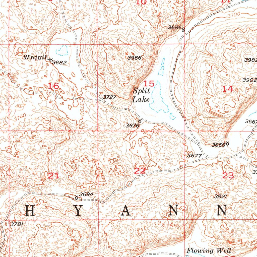 Spring Valley, NE (1948, 62500-Scale) Map by United States Geological ...