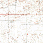 United States Geological Survey Spring Valley West, MT (1983, 24000-Scale) digital map