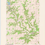 United States Geological Survey Spring Valley, WI (1974, 24000-Scale) digital map
