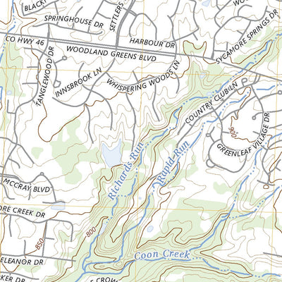 United States Geological Survey Springboro, OH (2023, 24000-Scale) digital map