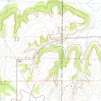 United States Geological Survey Springbrook, IA-IL (1980, 24000-Scale) digital map