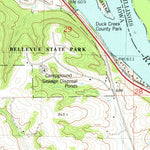 United States Geological Survey Springbrook, IA-IL (1980, 24000-Scale) digital map