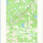 United States Geological Survey Springbrook, WI (1971, 24000-Scale) digital map