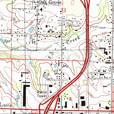 United States Geological Survey Springdale, AR (1994, 24000-Scale) digital map