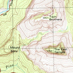 United States Geological Survey Springdale East, UT (1997, 24000-Scale) digital map