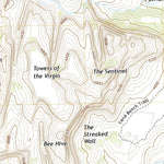 United States Geological Survey Springdale East, UT (2020, 24000-Scale) digital map