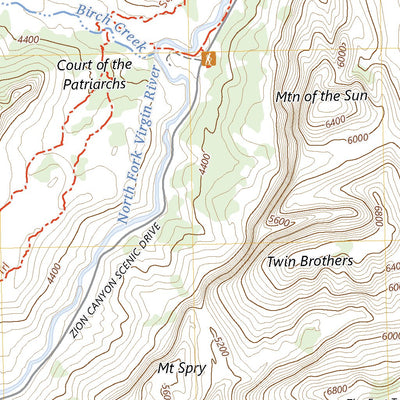United States Geological Survey Springdale East, UT (2023, 24000-Scale) digital map