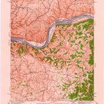 United States Geological Survey Springdale, KY-OH (1929, 62500-Scale) digital map