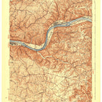 United States Geological Survey Springdale, KY-OH (1935, 62500-Scale) digital map