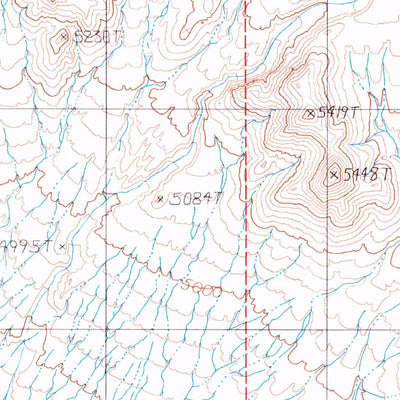 United States Geological Survey Springdale NE, NV (1986, 24000-Scale) digital map