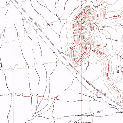 United States Geological Survey Springdale NW, NV (1986, 24000-Scale) digital map