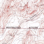 United States Geological Survey Springdale NW, NV (1986, 24000-Scale) digital map