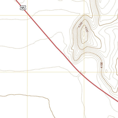 United States Geological Survey Springdale NW, NV (2018, 24000-Scale) digital map