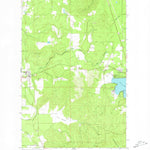United States Geological Survey Springdale, WA (1965, 24000-Scale) digital map