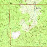 United States Geological Survey Springdale, WA (1965, 24000-Scale) digital map