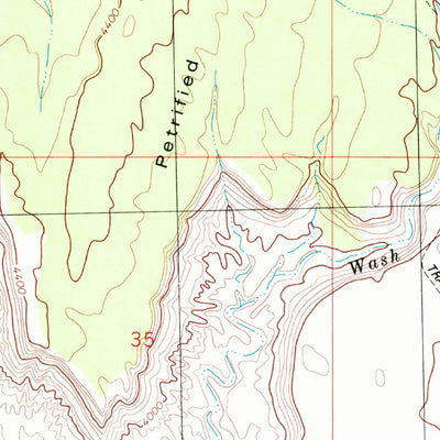United States Geological Survey Springdale West, UT (1999, 24000-Scale) digital map