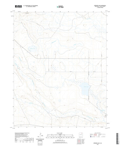 United States Geological Survey Springer Lake, NM (2020, 24000-Scale) digital map