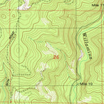 United States Geological Survey Springer Mountain, OR (1979, 24000-Scale) digital map