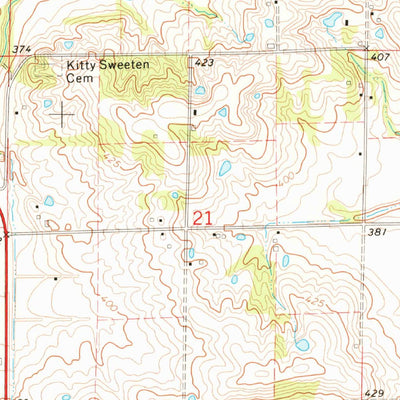United States Geological Survey Springerton, IL (1974, 24000-Scale) digital map