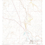 United States Geological Survey Springerville, AZ (1969, 24000-Scale) digital map