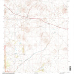 United States Geological Survey Springerville NW, AZ (1997, 24000-Scale) digital map