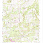 United States Geological Survey Springfield, AR (1990, 24000-Scale) digital map