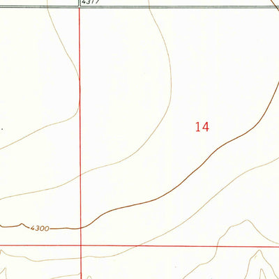United States Geological Survey Springfield East, CO (1978, 24000-Scale) digital map