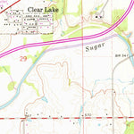 United States Geological Survey Springfield East, IL (1965, 24000-Scale) digital map