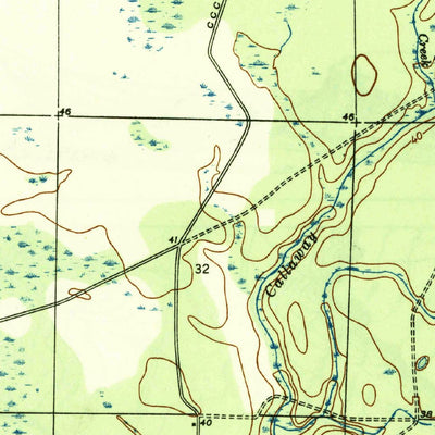 United States Geological Survey Springfield, FL (1945, 31680-Scale) digital map
