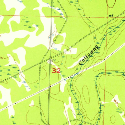 United States Geological Survey Springfield, FL (1956, 24000-Scale) digital map