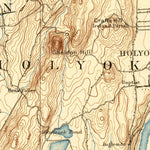 United States Geological Survey Springfield, MA-CT (1895, 62500-Scale) digital map