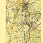 United States Geological Survey Springfield, MA-CT (1920, 62500-Scale) digital map