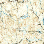 United States Geological Survey Springfield, ME (1934, 62500-Scale) digital map