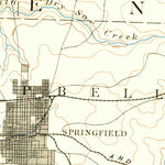 United States Geological Survey Springfield, MO (1886, 125000-Scale) digital map