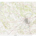 United States Geological Survey Springfield, MO (1982, 100000-Scale) digital map