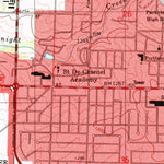 United States Geological Survey Springfield, MO (1996, 24000-Scale) digital map