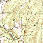 United States Geological Survey Springfield, NH-VT (1984, 25000-Scale) digital map