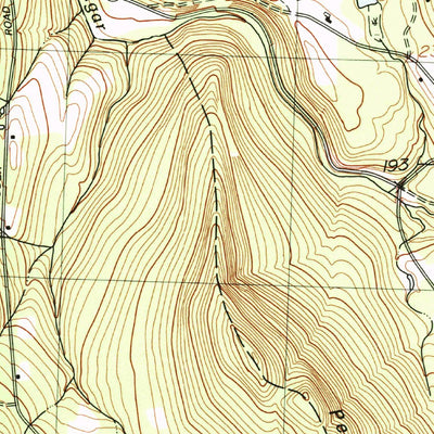 United States Geological Survey Springfield, NH-VT (1984, 25000-Scale) digital map
