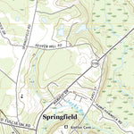 United States Geological Survey Springfield North, GA (2020, 24000-Scale) digital map