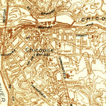 United States Geological Survey Springfield North, MA (1933, 24000-Scale) digital map
