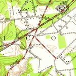 United States Geological Survey Springfield North, MA (1946, 24000-Scale) digital map