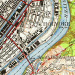 United States Geological Survey Springfield North, MA (1946, 24000-Scale) digital map