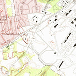 United States Geological Survey Springfield North, MA (1972, 24000-Scale) digital map